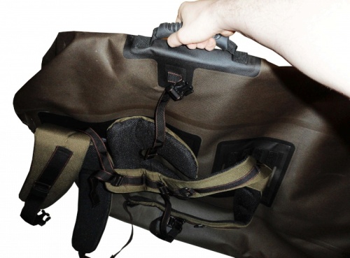 Рюкзак водонепроницаемый Trimm MARINER, 110 литров, коричневый, 46932M фото 8